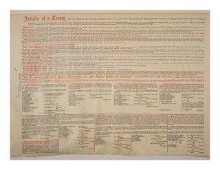 Cover of Archival Document 2.1 - Treaty No. 8 and Statment of Adhesion of the Chipewyan People of the Athabasca River, Birch River, Peace River, Slave River, and Gull River, and the Cree Indians of the Gull River and Deep Lake